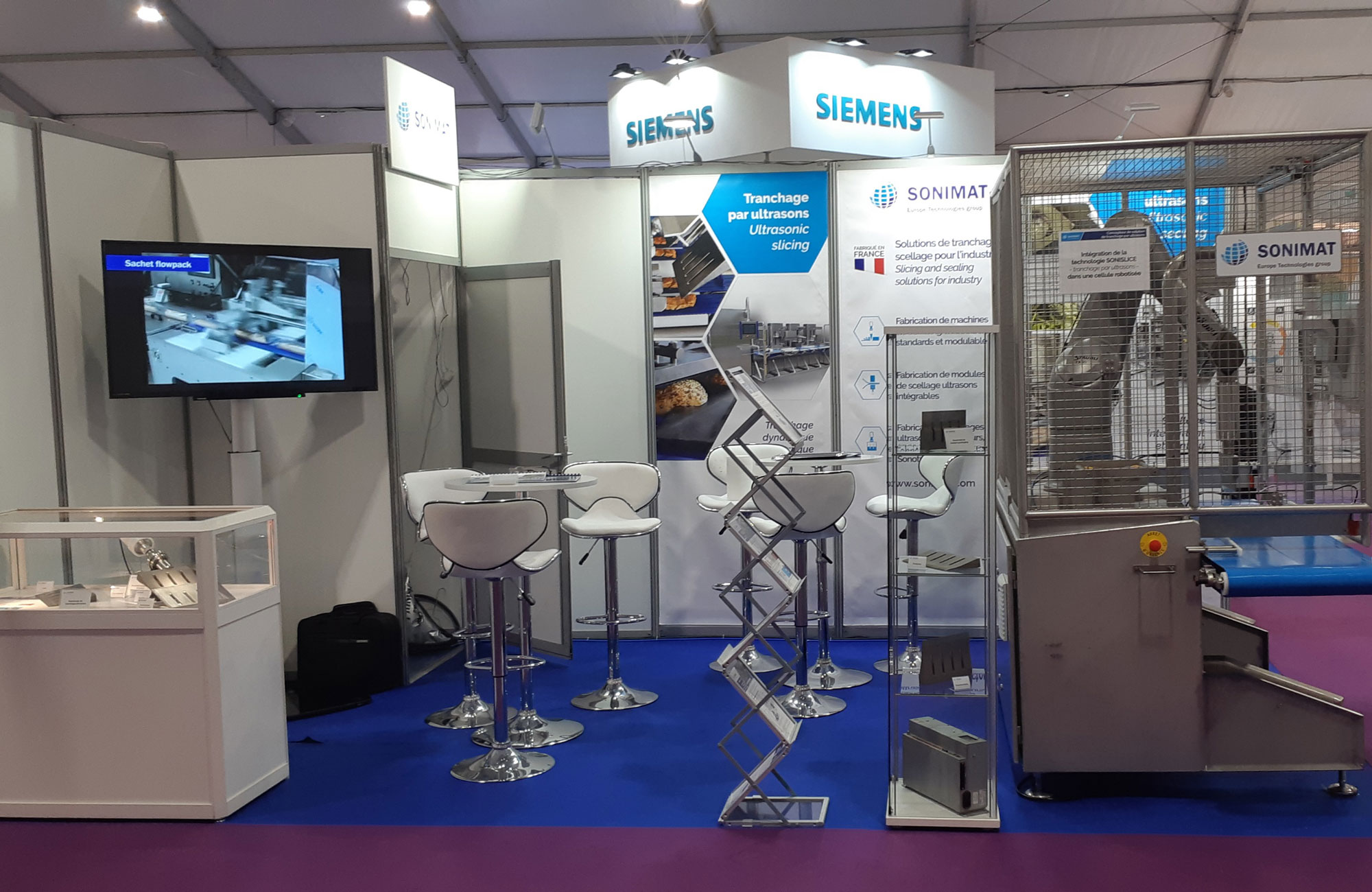 CFIA 2019 - Tranchage et scellage ultrason - SONIMAT