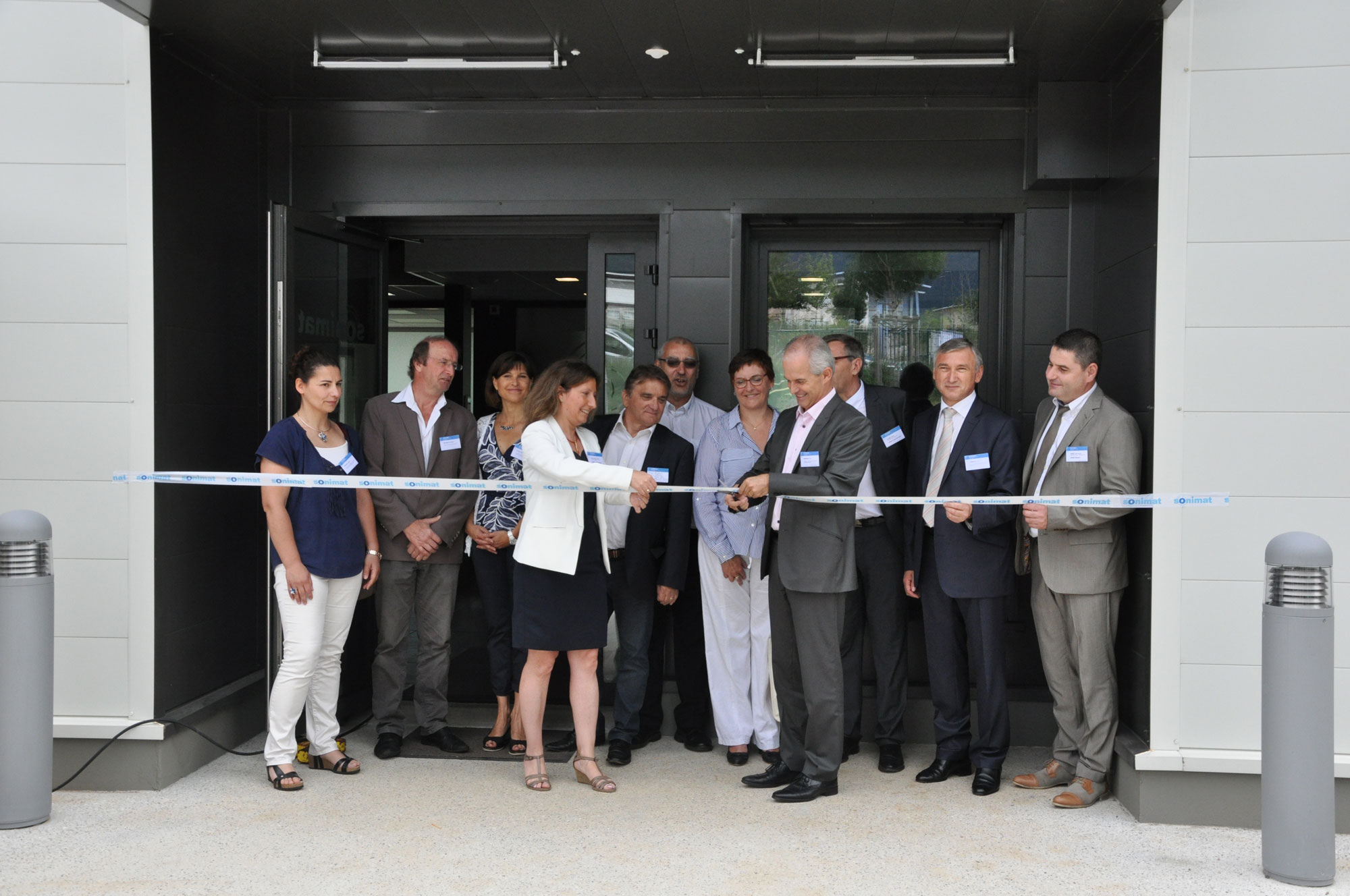 Inauguration Batîment de Chatillon en Michaille - SONIMAT