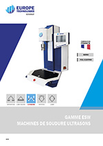 Machine de soudure ultrasons ESW - SONIMAT