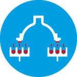 Soudure infrarouge | SONIMAT Picto illustrant la soudure infrarouge | SONIMAT